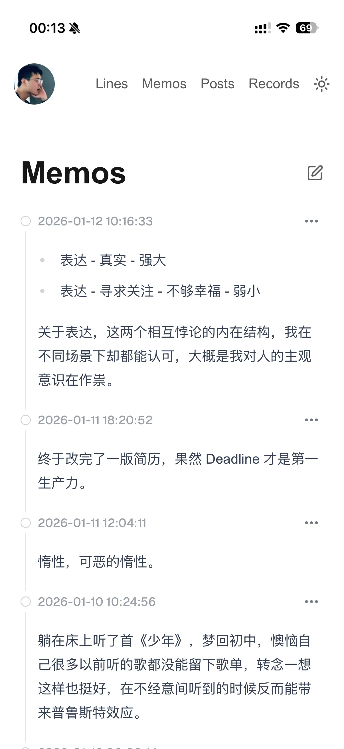 Memos PWA